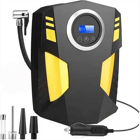 Tyre Inflator Air Compressor Digital Car Tyre Pump 12V, UR130123