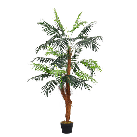 Decorative Artificial Palm Tree in Black Planter, PM0624 (Ver.2)