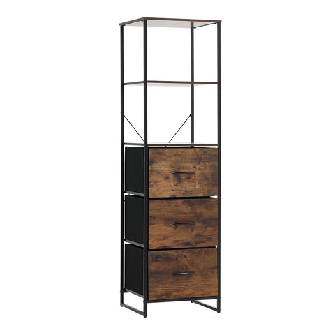 H&O Direct Medieval-Inspired Wooden Storage Cabinet, XY0428