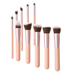 Set of 10 Professional Makeup Brushes, BM520011 (VER.2)