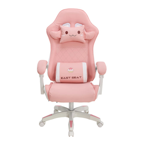 Pink High Back Gaming Chair, FO250025 (Ver.2)