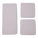 3Pcs Outdoor Waterproof Seat Cushion Set, HT080018