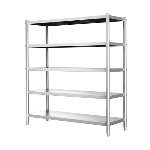5-Tier Stainless Steel Storage Shelf Organizer, AI0554
