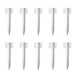 10Pcs Metal Sleeper Stakes Fence Post Repair Kit, GP200006