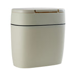 Slim Rubbish Bin With Press-Top Lid for Kitchen Bathroom, WM0829