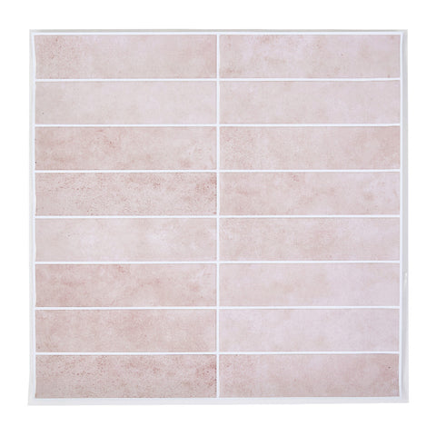 Set of 10 Self-adhesive Wall Tile Stickers 30x30cm, SW1131 (Ver.2)