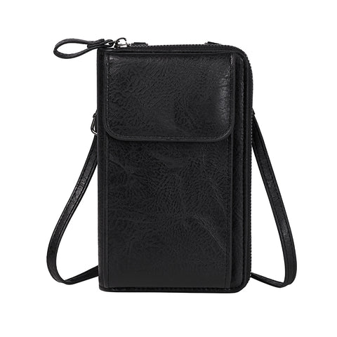 Mini PU Leather Shoulder Crossbody Phone Bag with Adjustable Strap, CB300104 (Ver.2)