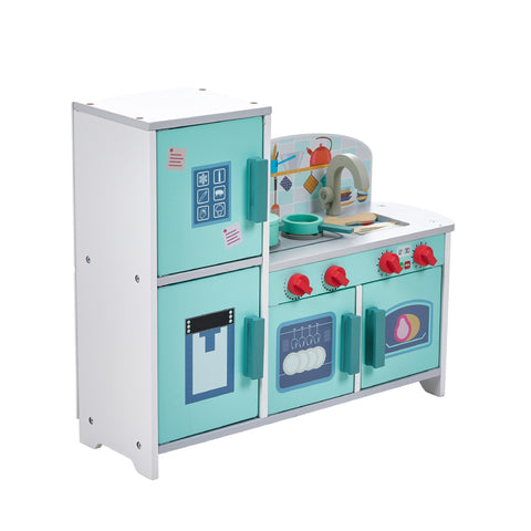 Wooden Play Kitchen Toy Set, SI0214 (Ver.2)