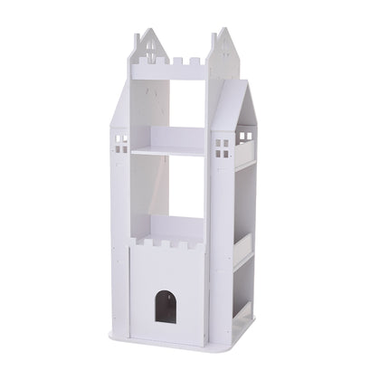 4-Tier Castle Kids Rotating Bookshelf, FL280019 (Ver.2)