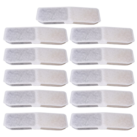 11-Pack Cat Water Fountain Replacement Filters, PF390021 (Ver.2)