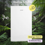COMFEE' RCU60WH2(E) 60 Litre Freestanding Under Counter Upright Freezer, AJ0811