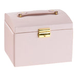 PU Leather Jewellery Box with Mechanism Key Lock, HM070086 (Ver.2)