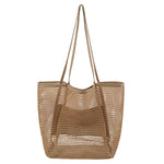 Mesh Beach Bag for Toiletries and Swimwear Storage, CB300093 (Ver.2)