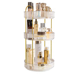 3-Tier Round Rotating Organizer for Cosmetics and Skincare, SO0096