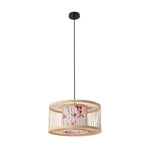 Bamboo-Woven Pendant Light, LI210082