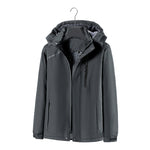 XL-size Waterproof Jacket with Removable Hood, WO0473(Ver.2)