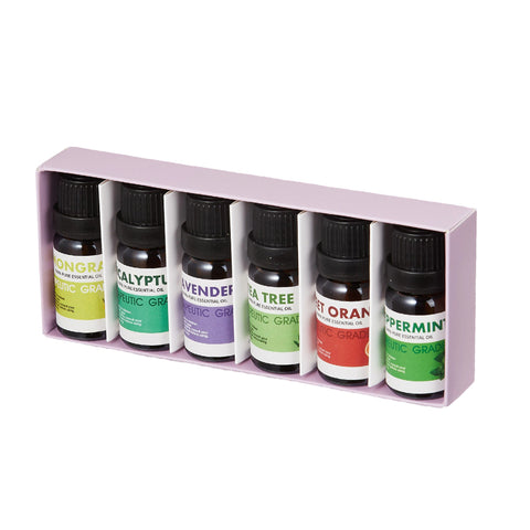 6 Bottles 10ml Aromatherapy Diffuser Scented Essential Oil Set, BW350002 (Ver.2)