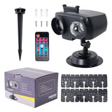 Halloween Christmas Projector Light Festive Holiday Decor with 10 Sliders, LD540006