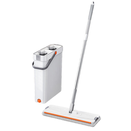 Hands-free Flat Floor Mop and Bucket Set, HH320050