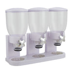 Livingandhome Modern Food Dispenser Cereal Containers Storage, WM0129