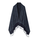 Elegant Jacquard Faux Cashmere Scarf Shawl, CA060011
