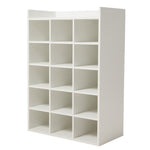 5-Tier Wood Cube Shoe Organiser Shoe Storage Cabinet, ZH1762