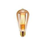 Livingandhome 6W Filament Light Bulb E27, 2200K, AJ0145