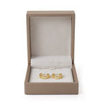 14K Gold-Plated Hoop Earrings, CA290051