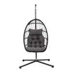 Hanging Chair with Stand and Cushion, WB0157 (Ver. 2)
