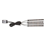 4-Piece LED Car Ambient Light with Remote & App Control, UA130009