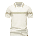 Turn-Down Short-Sleeve Polo Shirt, CC290420