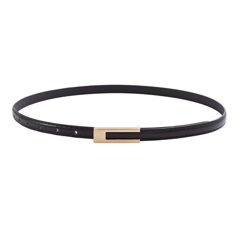 Adjustable Skinny PU Leather Belt, DQ0019 (Ver.2)