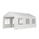 Garden Party Tent with Removable Sidewalls and Doors, LG1497LG1498