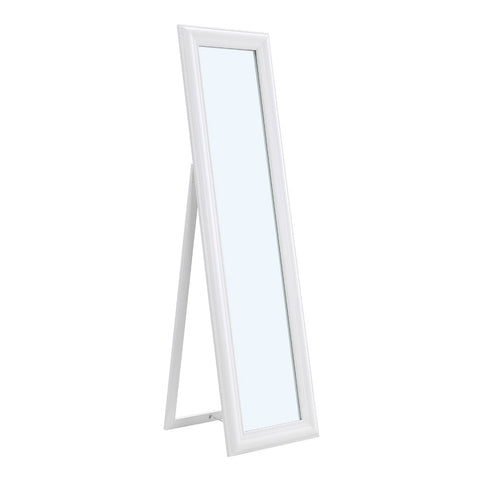 Livingandhome Modern Wooden Frame Floor Mirror, FI0815