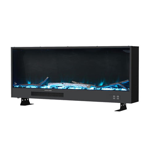 Recessed Electric Fireplace with Remote Control, RJ0002 (Ver.2)