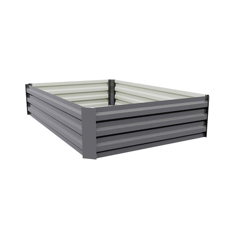 Galvanized Steel Square Raised Garden Bed Planter Box, PM1632
