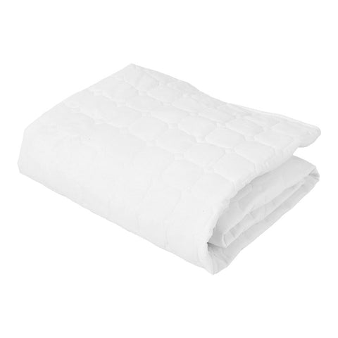 Double Deep Fit White Quilted Fitted Sheet, HT390073
