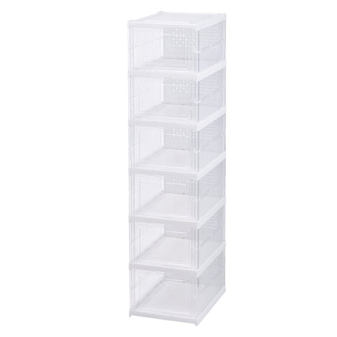 6-Tier Foldable Shoes Rack with Door, SP3026