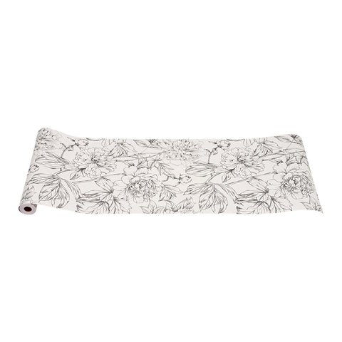 10m x 44cm Self-Adhesive Floral Wallpaper, HF070390 (Ver.2)