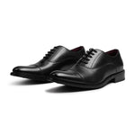 Low-Top Lace-Up Leather Dress Shoes with Pointed Toe, CS300041 (Ver.2)