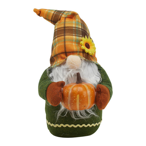 Livingandhome Handmade Autumn Harvest Gnome Decoration, SW0627