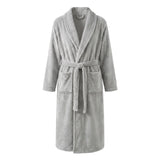 Shawl Collar Dressing Gown with Self-Tie Waist Belt, CC291165