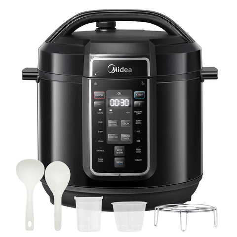 COMFEE' 1200W Multifunctional Household Pressure Cooker 7.6L Stainless Steel Inner Pot, AJ0797