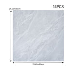 14Pcs 60x60cm Realistic Stone Texture Self Adhesive PVC Flooring, LG1556 (Ver.2)