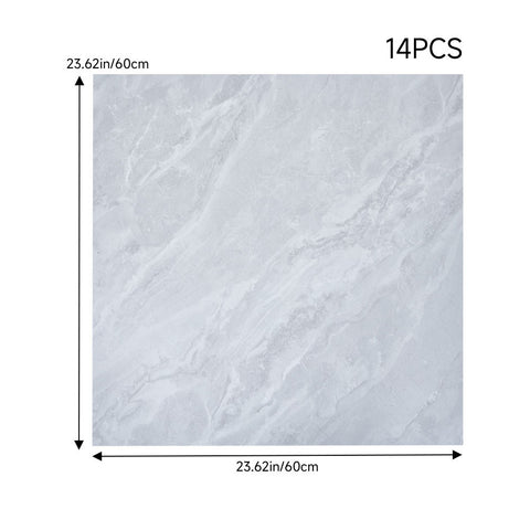 14Pcs 60x60cm Realistic Stone Texture Self Adhesive PVC Flooring, LG1556 (Ver.2)