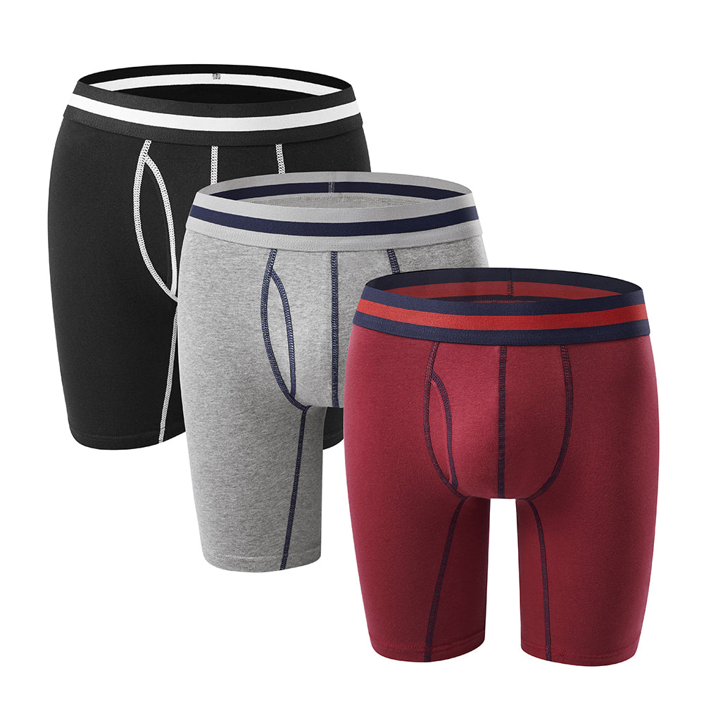 3Pcs Long Leg Boxers, CC290175 (Ver.2) – EVER STRONG