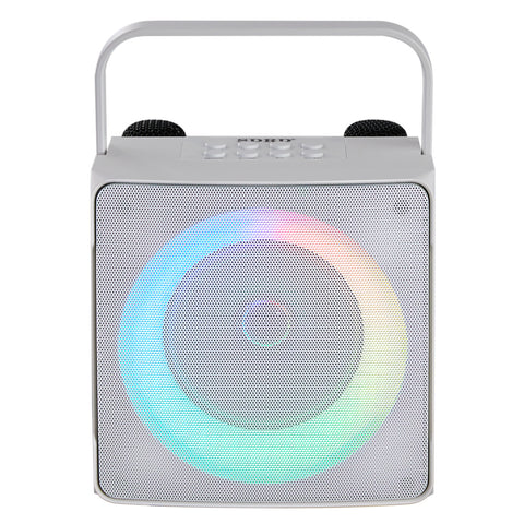 Portable Wireless bluetooth 5.0 Karaoke Speaker with 2 Microphones, HY0013