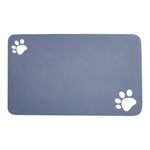 Dark Grey Washable Diatom Mud Pet Mat With Nonslip Bottom, CW0037