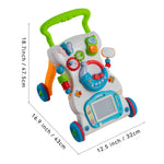 2 in 1 Sit to Stand Baby Walker with Music and Light, SI0108
