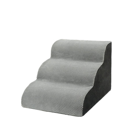 Livingandhome Comfy Non-Slip Pet Steps with Removable Cover, WM0242